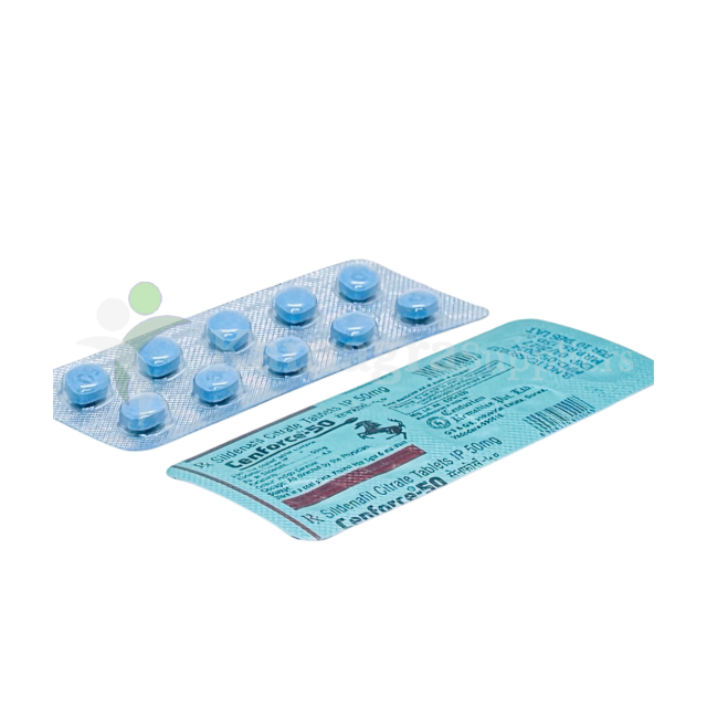 Cenforce 50mg (Sildenafil Citrate 50mg) Powerful Erectile Dysfunction Treatment