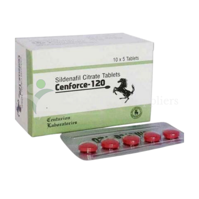 Cenforce 120mg (Sildenafil Citrate 120mg) Powerful Erectile Dysfunction Treatment