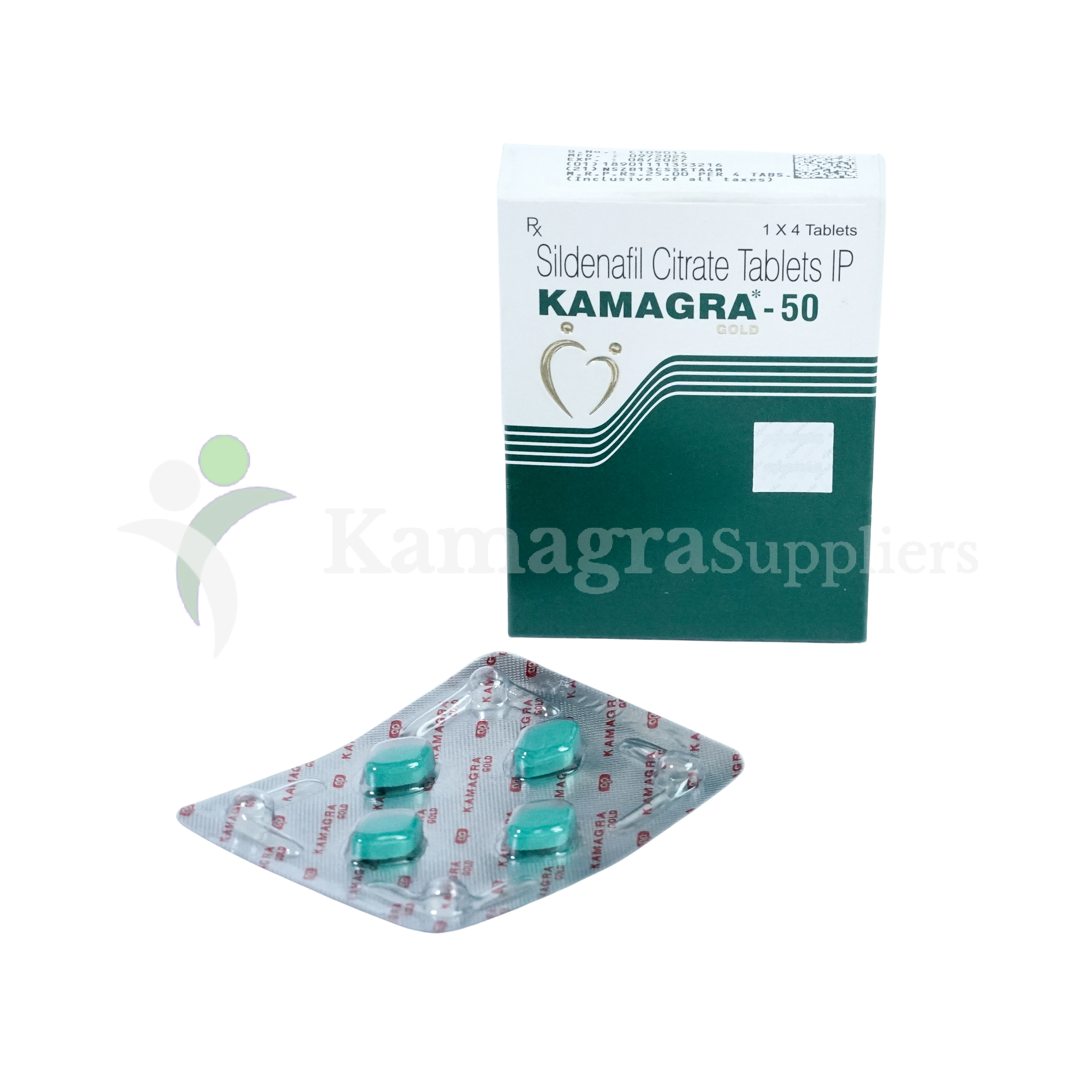 Kamagra Gold 50 (Sildenafil Citrate 50mg Tablets)  Trusted ED Solution