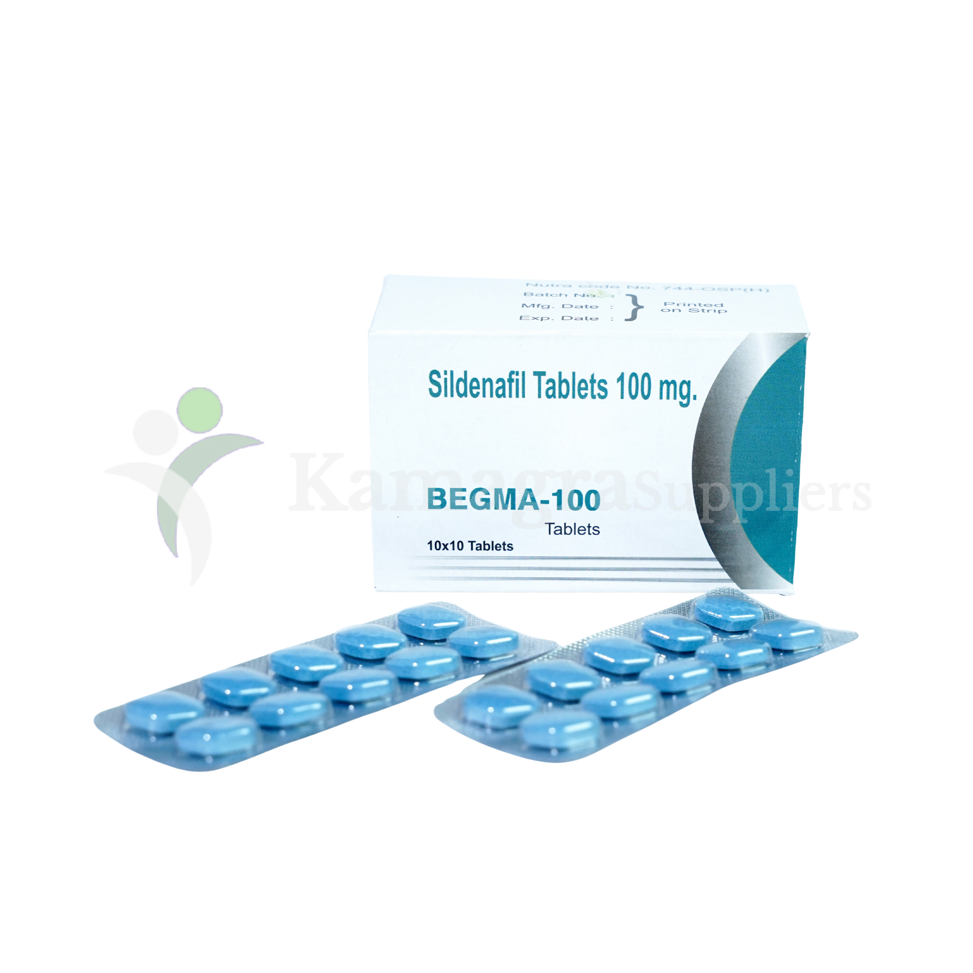 Begma 100 (Sildenafil Citrate 100mg) Powerful Erectile Dysfunction Treatment