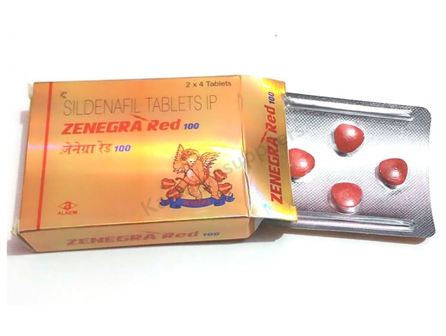 Zenegra Red 100mg Tablets