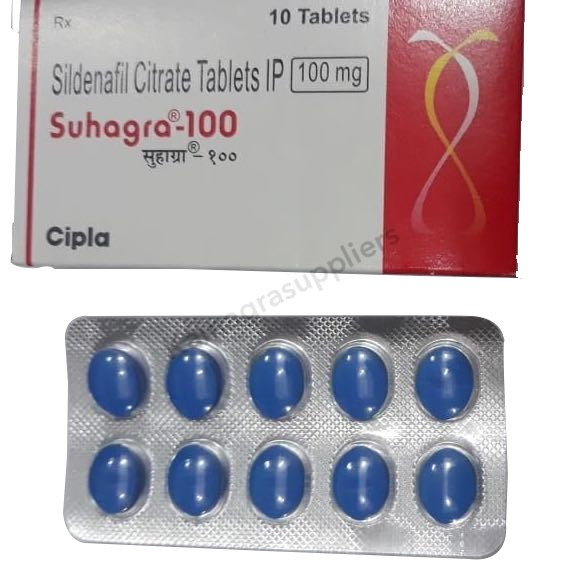 Suhagra 100mg Tablets (New packing)