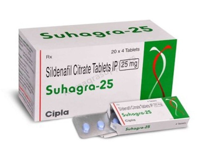 Suhagra 25mg Tablets