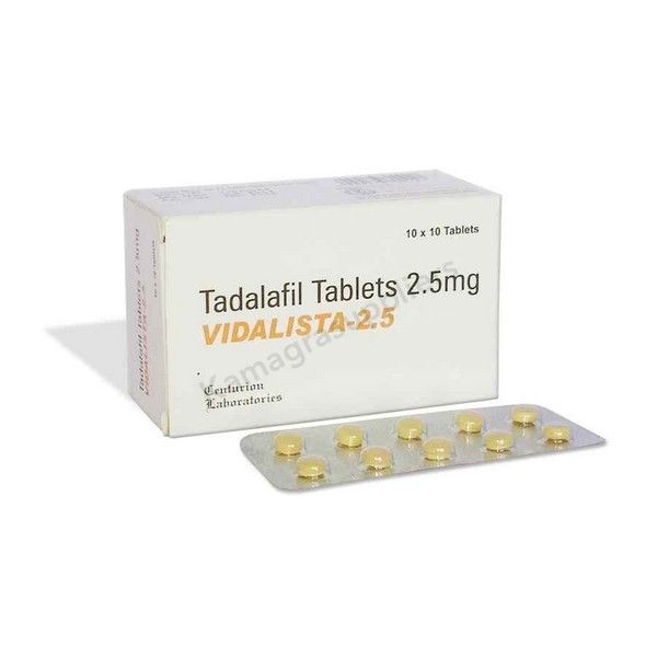 Vidalista 2.5mg Tablets