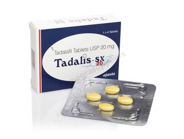 Tadalis SX 20mg Tablets