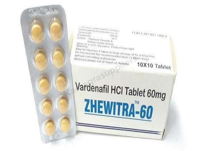 Zhewitra 60mg Tablets