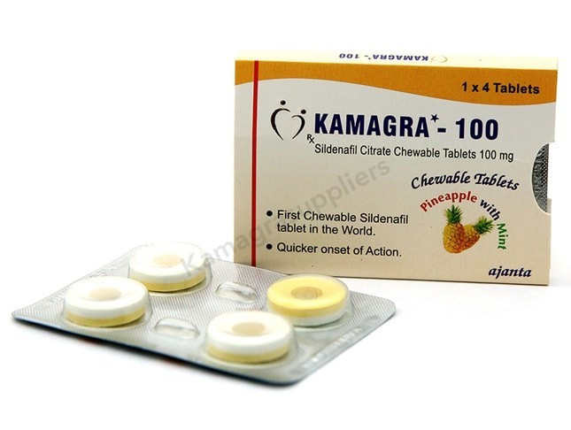 Kamagra Polo 100mg Tablets (Pineapple and Mint)