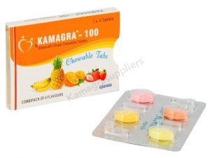 Kamagra Chewable 100mg Tablets
