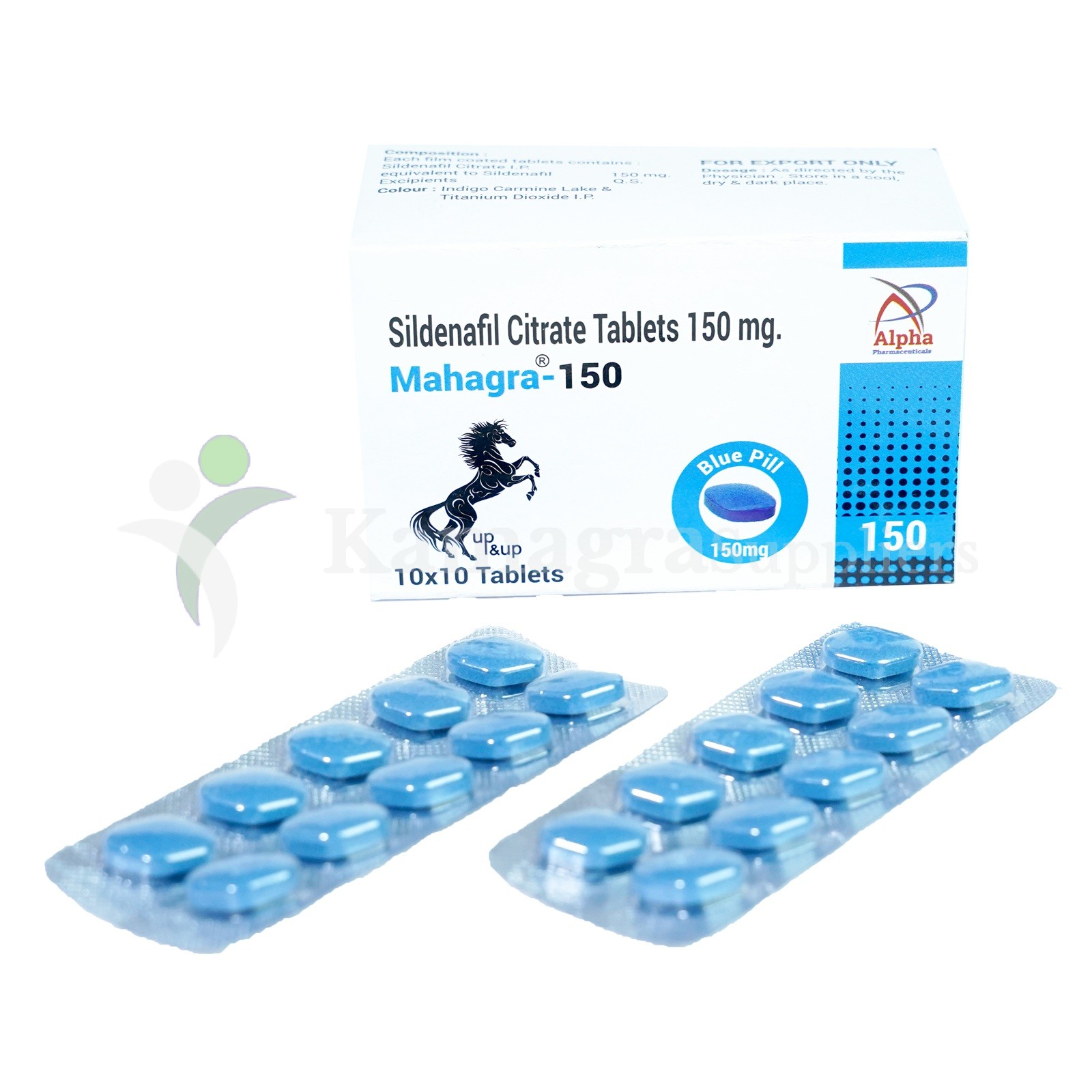 Mahagra 150mg Blue Pill Powerful Erectile Dysfunction Treatment