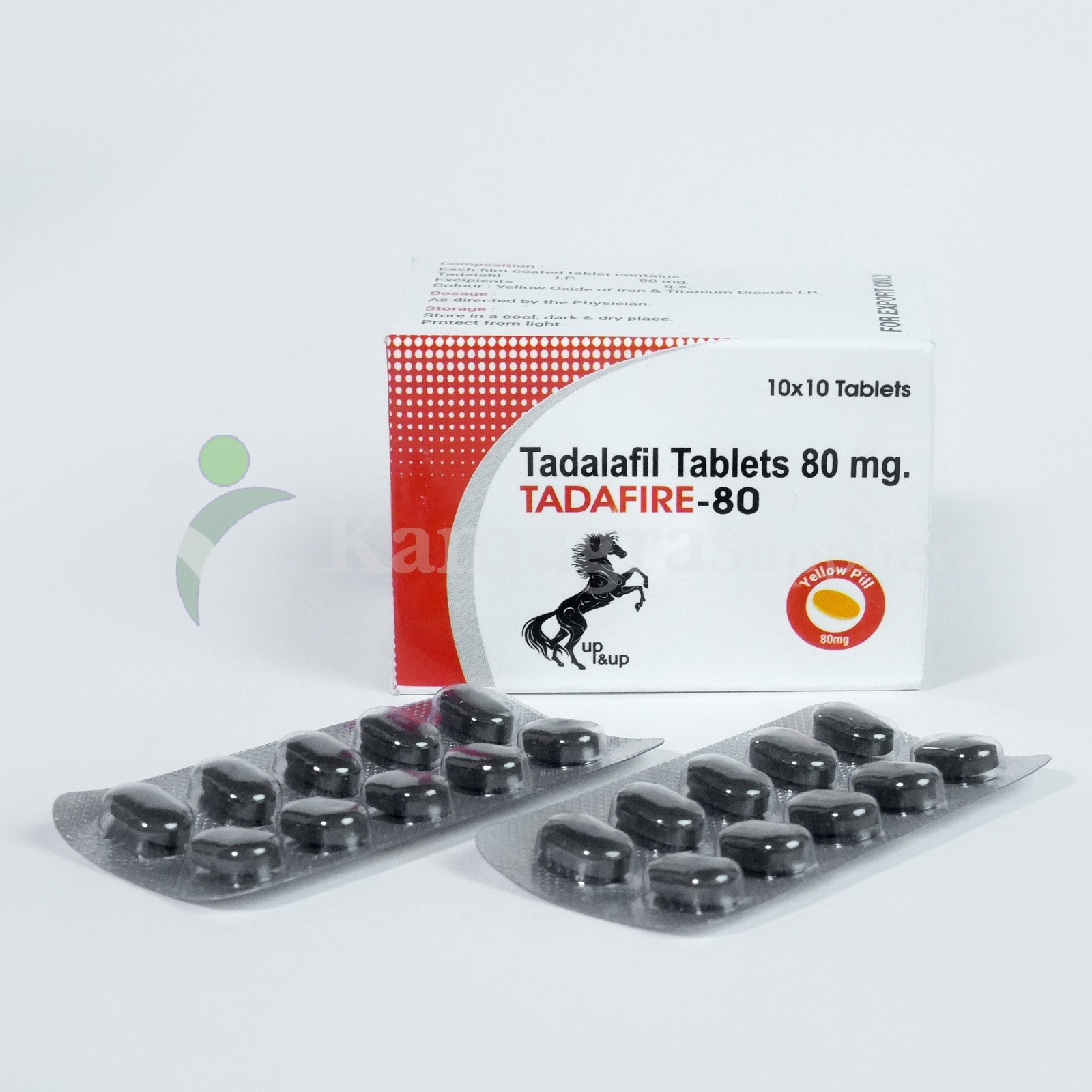 Tadafire 80mg (Black Colour) Powerful Erectile Dysfunction Treatment
