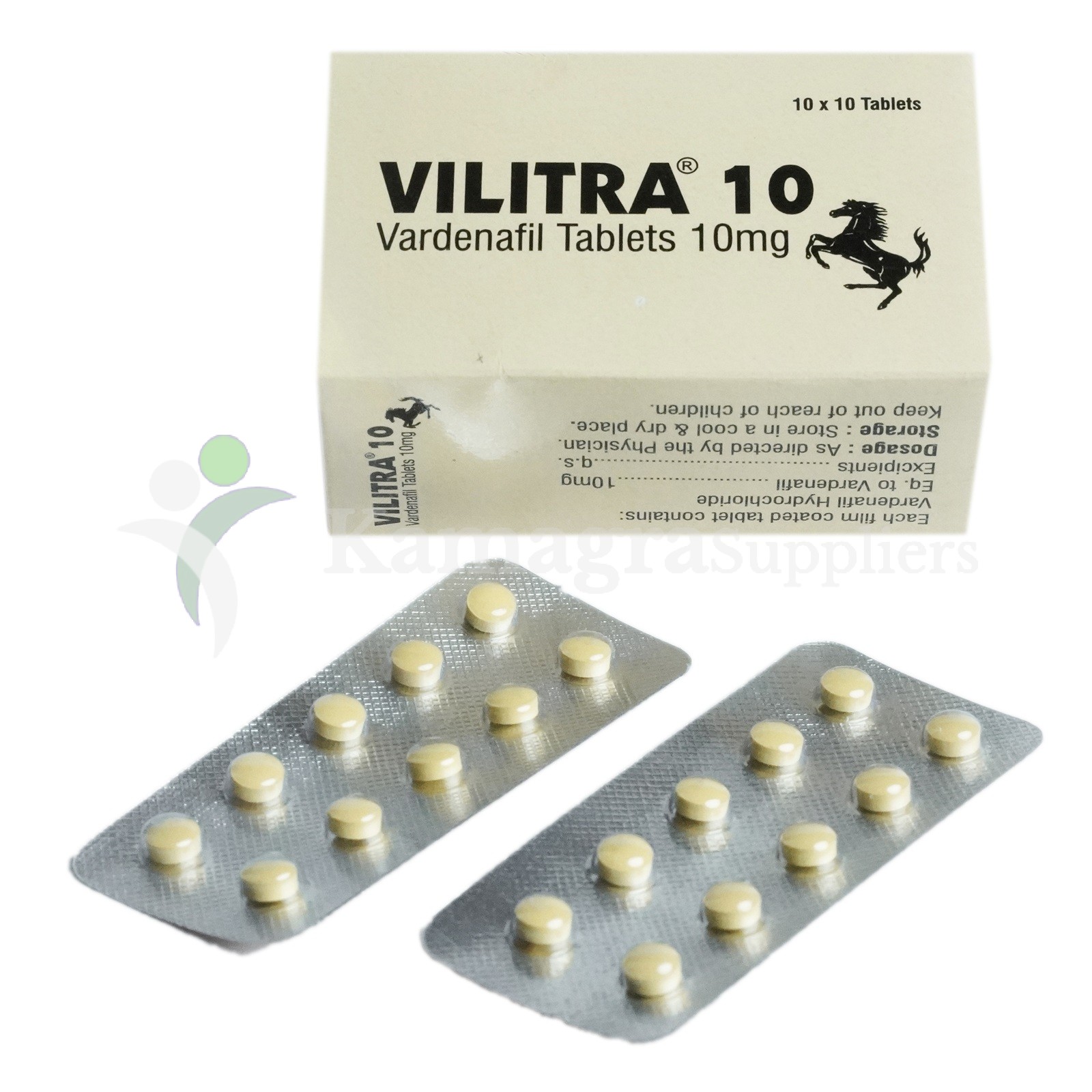 Vilitra 10 (Vardenafil 10mg) Powerful Erectile Dysfunction Treatment