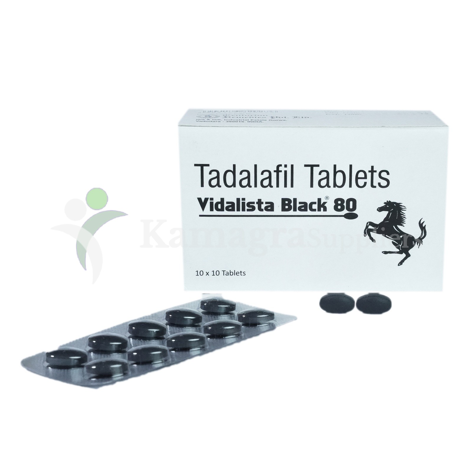 Vidalista Black 80 (Tadalafil 80mg) Powerful Erectile Dysfunction Treatment
