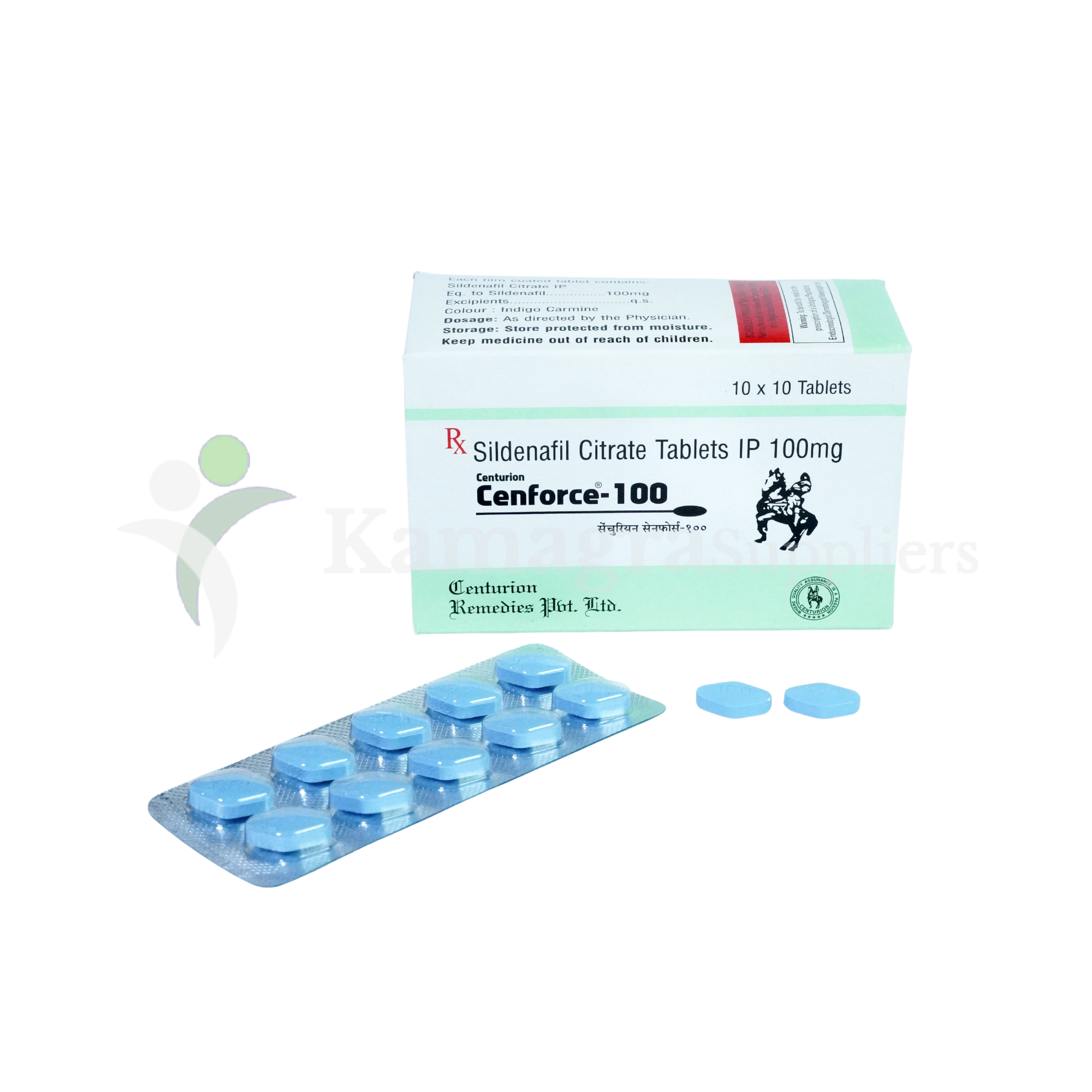 Cenforce 100 (Sildenafil Citrate 100mg) Powerful Erectile Dysfunction Treatment