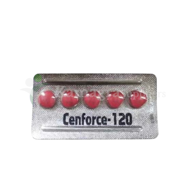 Cenforce 120mg (Sildenafil Citrate 120mg) Powerful Erectile Dysfunction Treatment