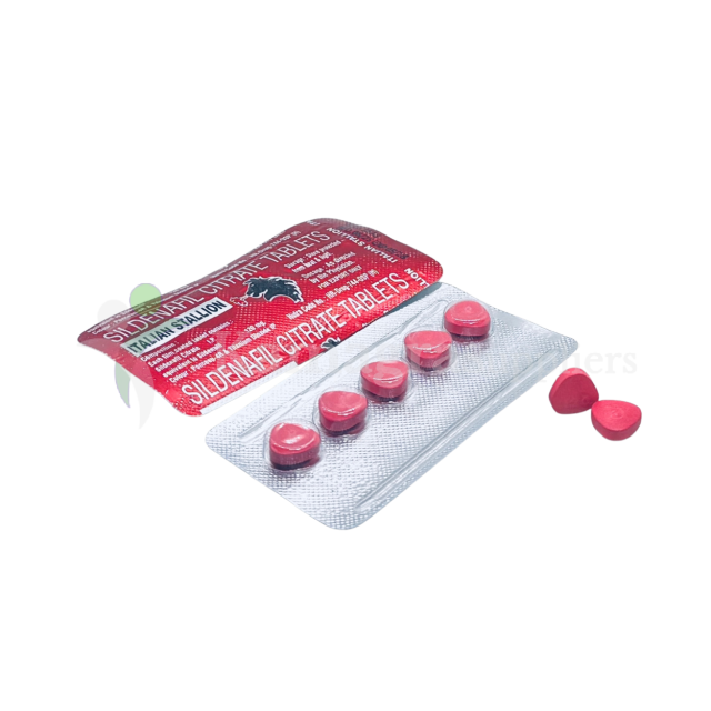Italion Stalion 120mg (Red Color) Powerful Erectile Dysfunction Treatment