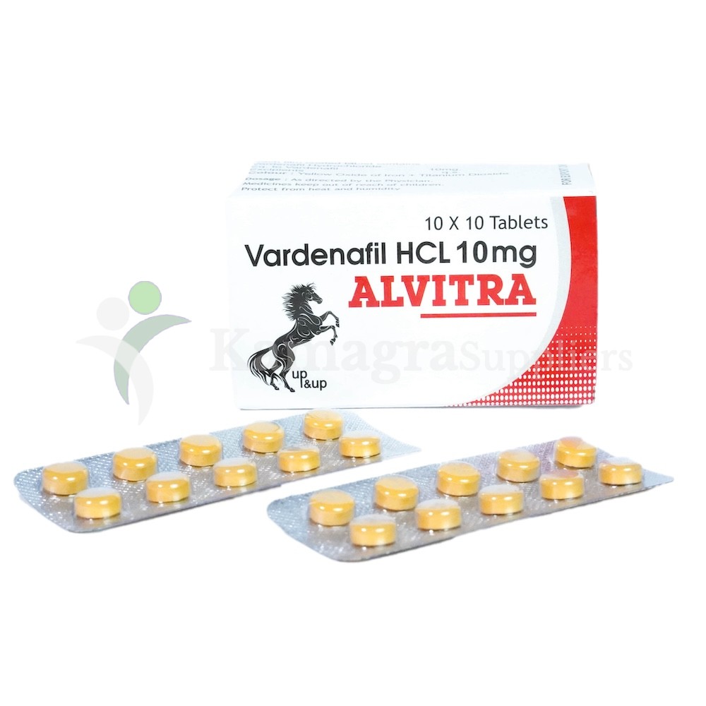 Alvitra 10 mg Powerful Erectile Dysfunction Treatment