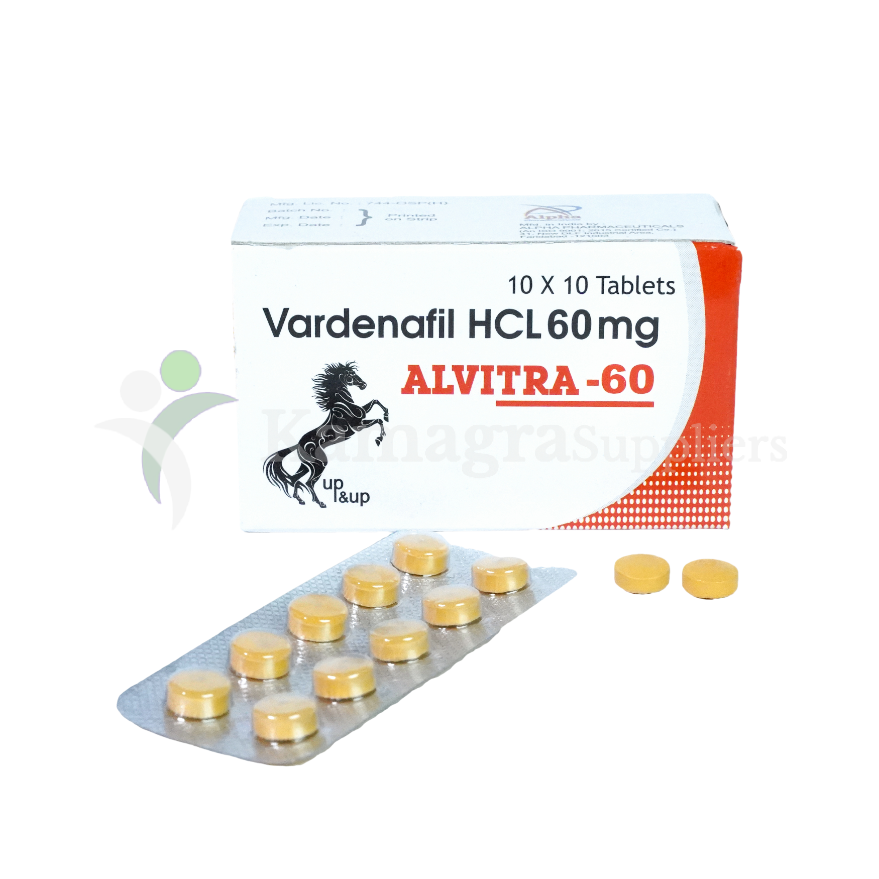 Alvitra 60mg Powerful Erectile Dysfunction Treatment