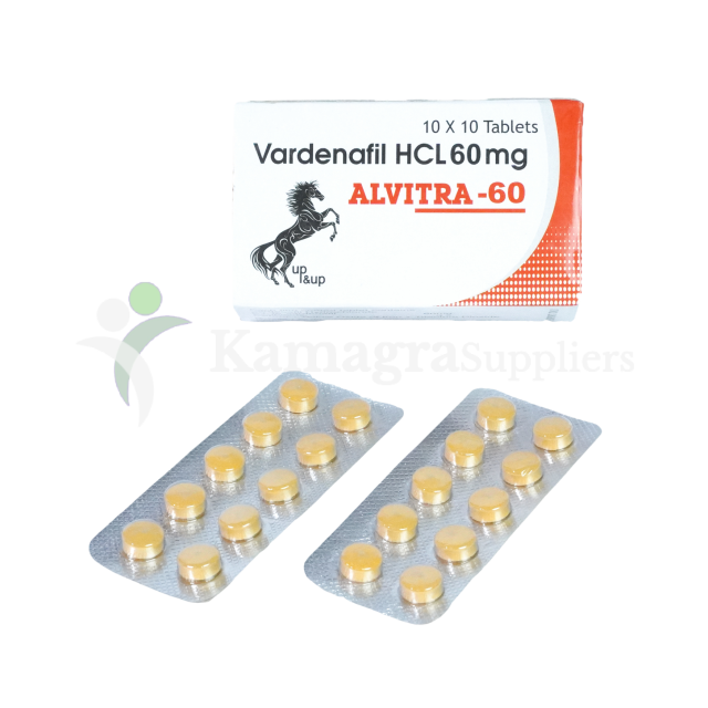 Alvitra 60mg Powerful Erectile Dysfunction Treatment