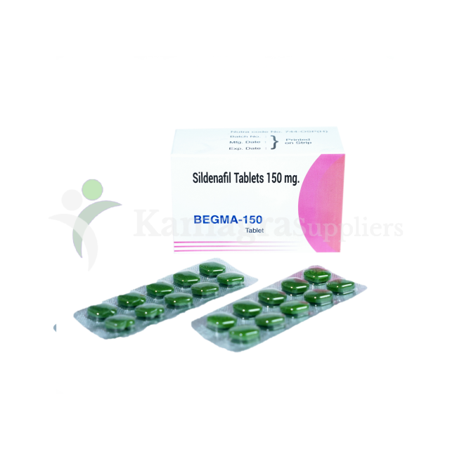 Begma 150mg (Green Color) Powerful Erectile Dysfunction Treatment