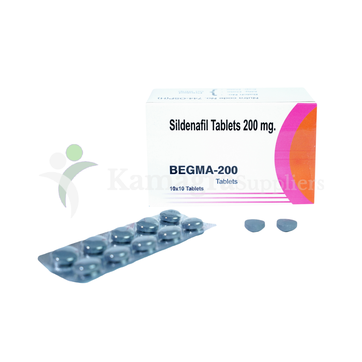 Begma 200mg (Black Color) Powerful Erectile Dysfunction Treatment