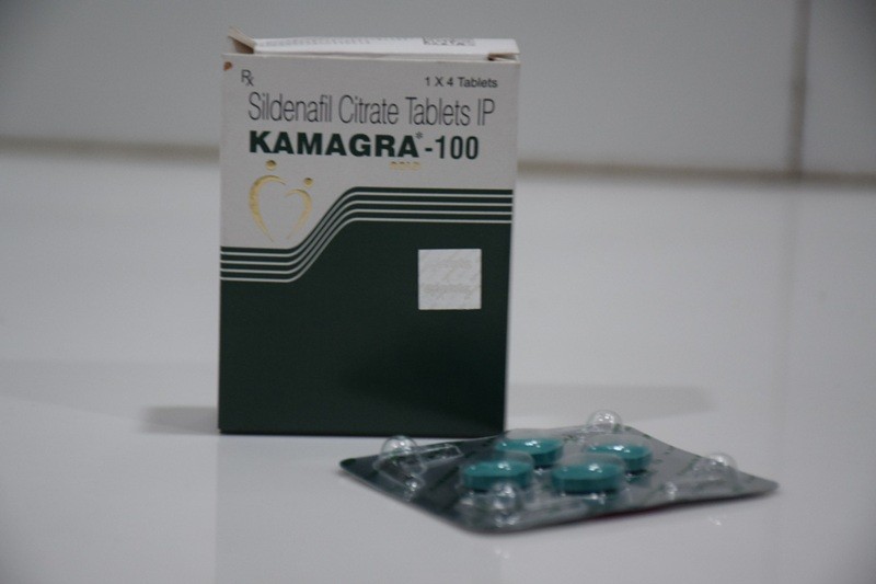 Kamagra Gold 100 (Sildenafil Citrate 100mg Tablets)  Premium ED Treatment