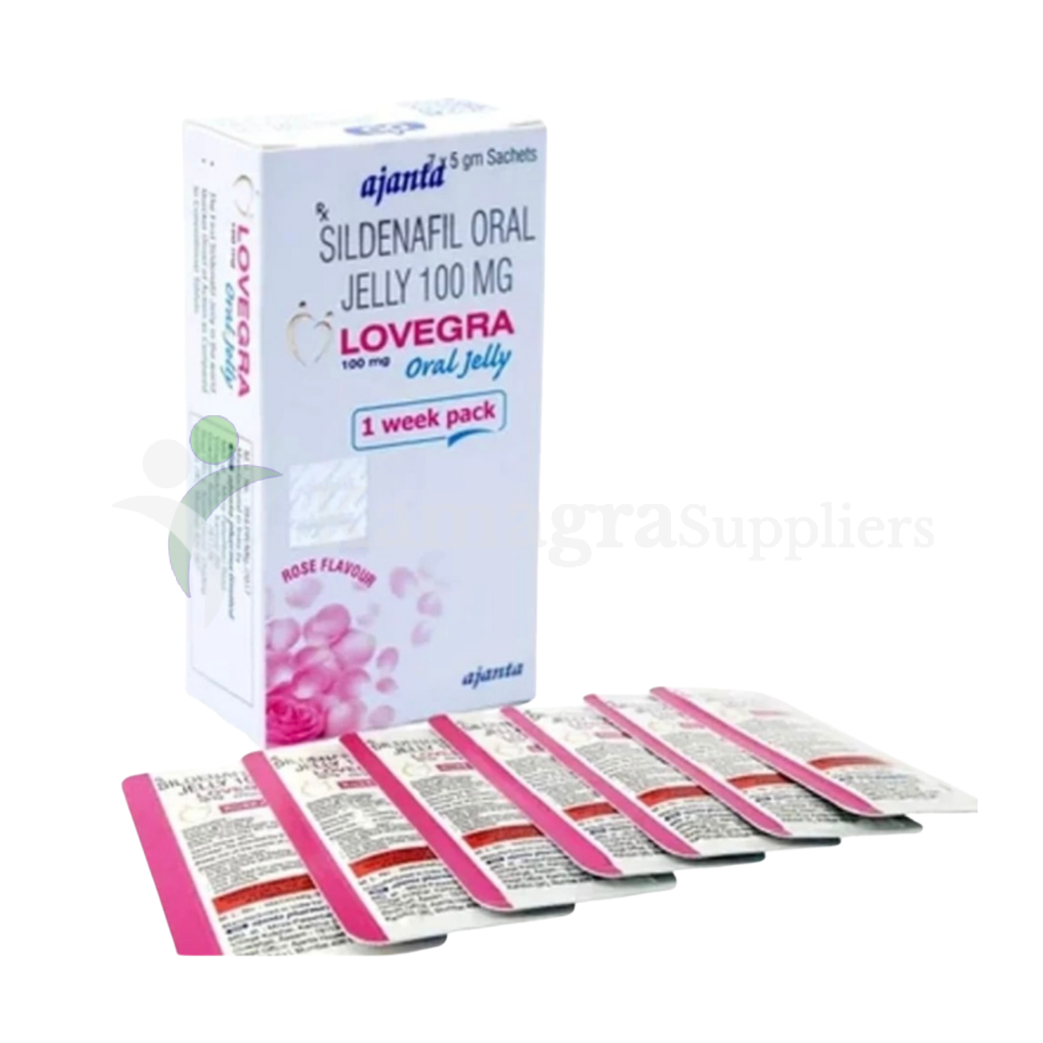 Lovegra 100 Oral Jelly (Sildenafil Citrate 100mg) Powerful Erectile Dysfunction Treatment