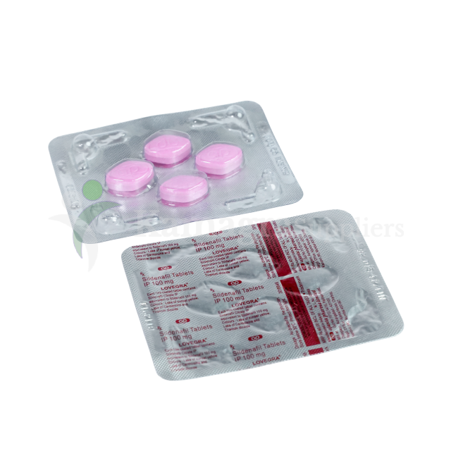 Lovegra 100mg (Sildenafil Citrate 100mg) Powerful Erectile Dysfunction Treatment