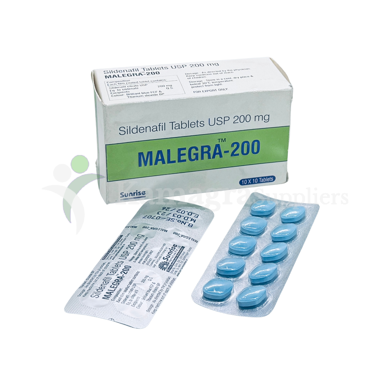 Malegra 200mg (Sildenafil Citrate 200mg) Powerful Erectile Dysfunction Treatment